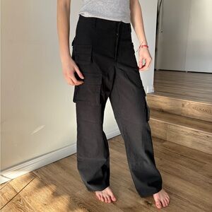 Men's Black Cargo Pants